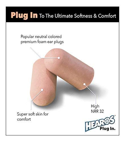 Hearos Ultimate Softness Series Foam Earplugs - 20 Pair
