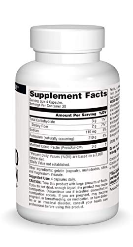 PectImmune Modified Citrus Pectin 750mg - 120 Capsules