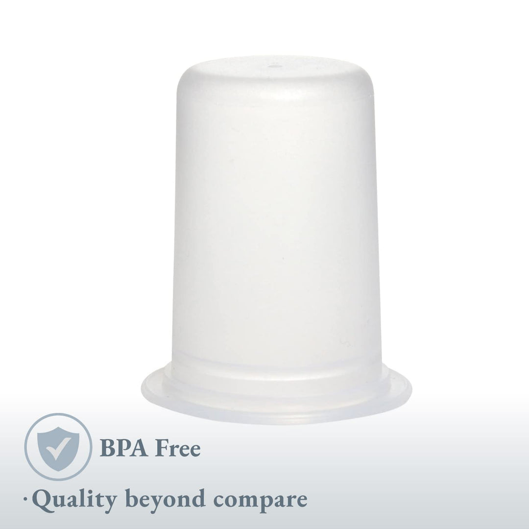Ameda HygieniKit Silicone Replacement Diaphragms, Clear, Closed-System Pumping, Breastfeeding Equipment & Accessories | 2 Count | (Old)
