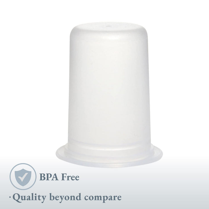 Ameda HygieniKit Silicone Replacement Diaphragms, Clear, Closed-System Pumping, Breastfeeding Equipment & Accessories | 2 Count | (Old)