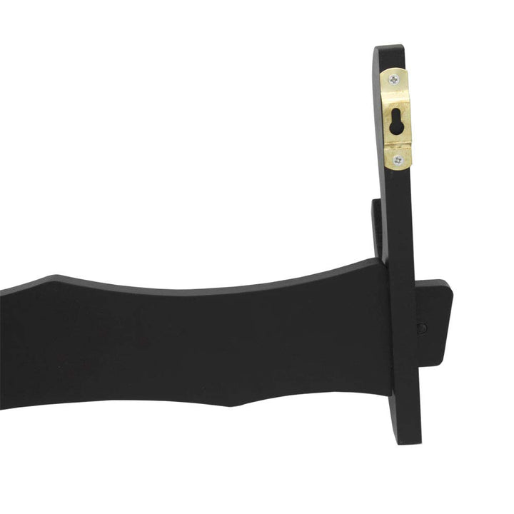 Sword Holder Wall Mount Samurai Sword Rack Katana Wakizashi Display Stand Decorative Sword Hanger (1 layer composite board)