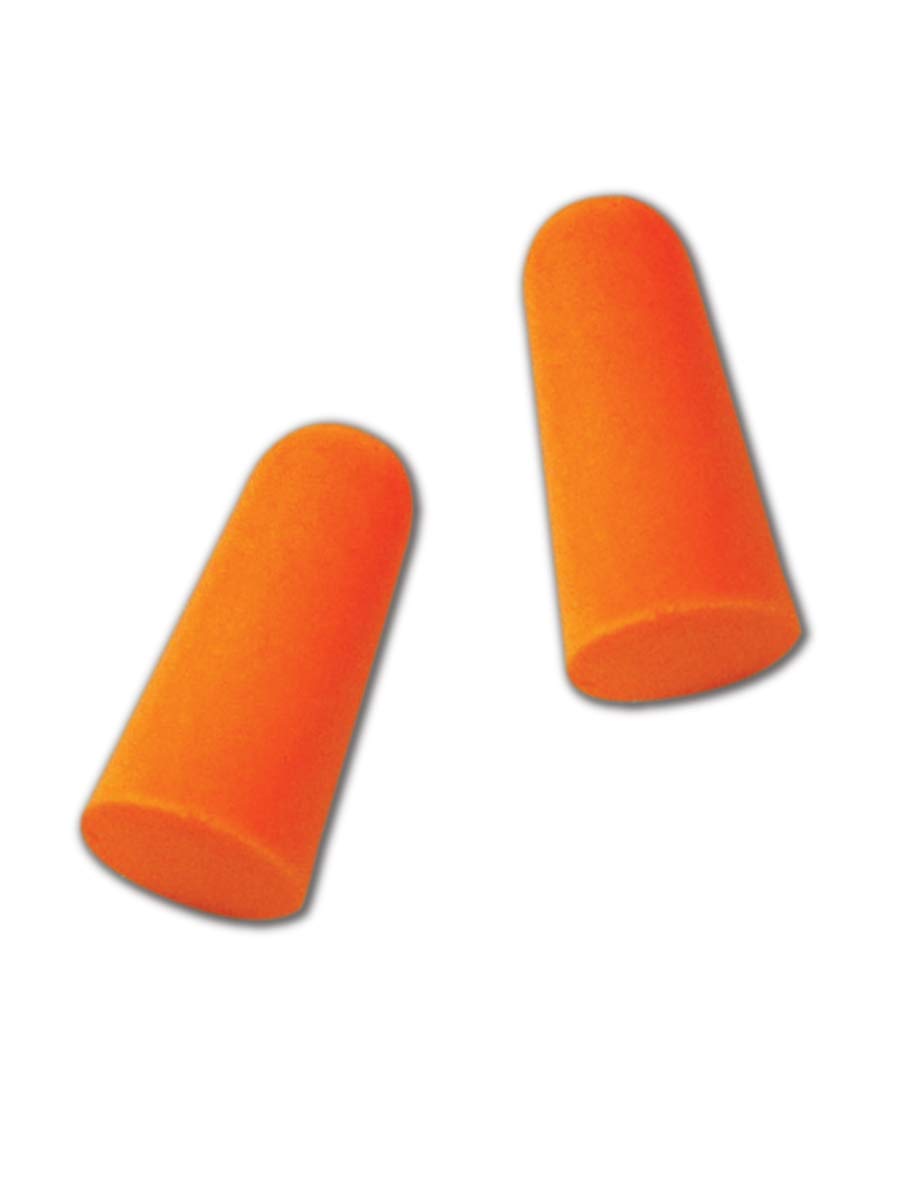 Magid IHP32RF Polyurethane Foam E2 Disposable Uncorded Foam Earplug, One Size Fits All, Fluorescent Orange (Case of 500)