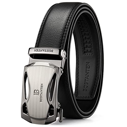 BOSTANTEN Mens Belt Leather Ratchet Belt For Men Dress 