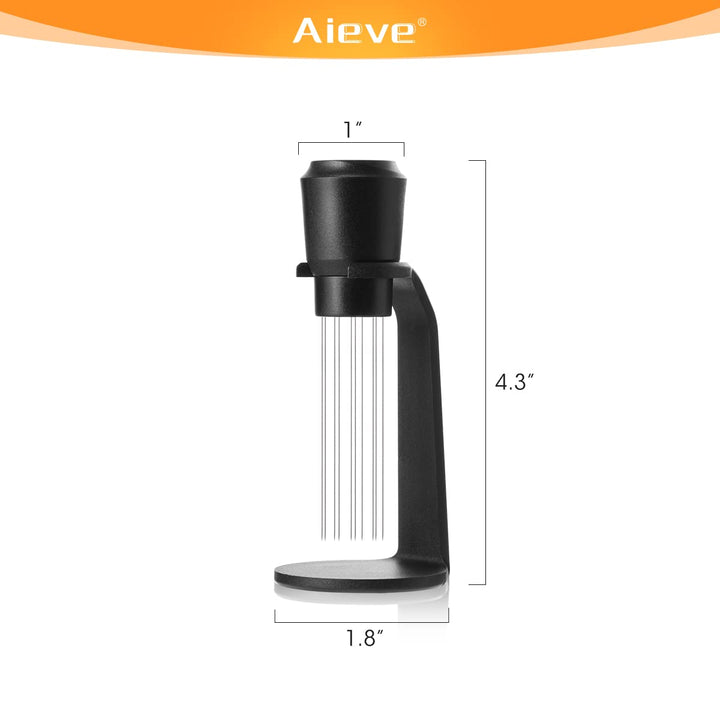 Aieve WDT Tool Espresso, Distribution Tool Espresso Machine Accessories(Ease of Use in 2 Ways Installtion)