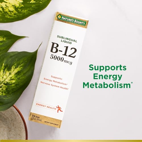 Nature&#39;s Bounty Vitamin B Complex Liquid, B12 V