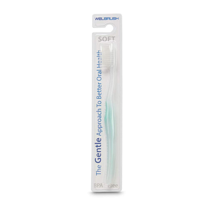 Welbrush Flossing Toothbrush Choose Your Color (4-Pack,