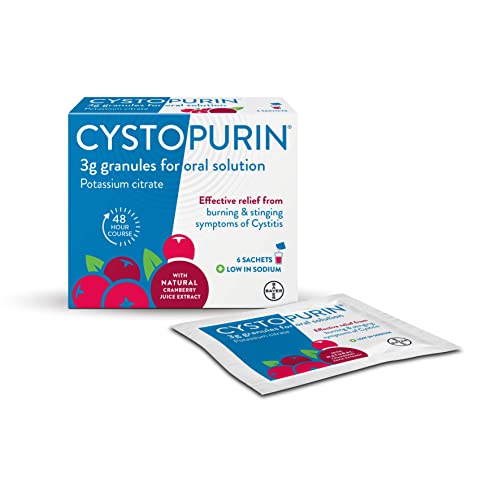 Cystopurin Cystitis Relief, Cranberry Flavour and Low i
