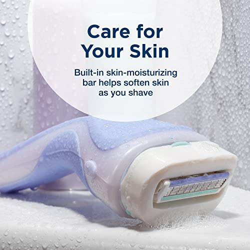 Schick Intuition Pure Nourishment Razors for Women | 1 Razor &amp; 2 Intuition Razor Blades Refill with Organic Cocoa Butter