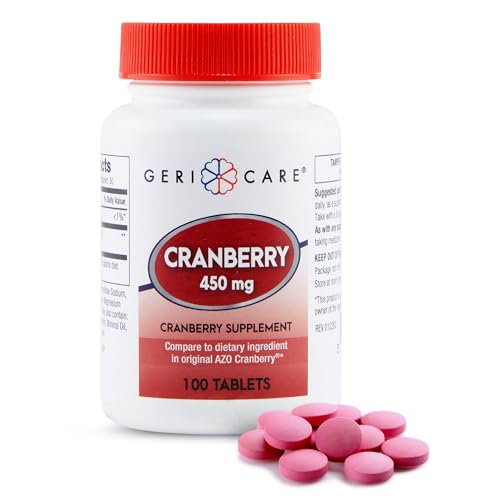 High-Potency Cranberry Supplement By GeriCare- 450mg Pu