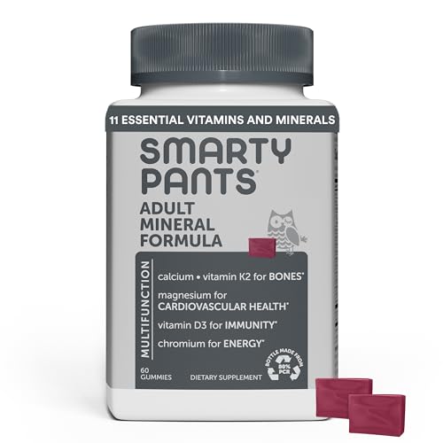 SmartyPants Mineral Chews: Magnesium Citrate & Calc