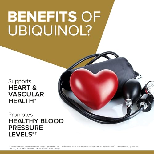 Qunol Ubiquinol CoQ10 100mg Softgels, Ubiquinol - Activ