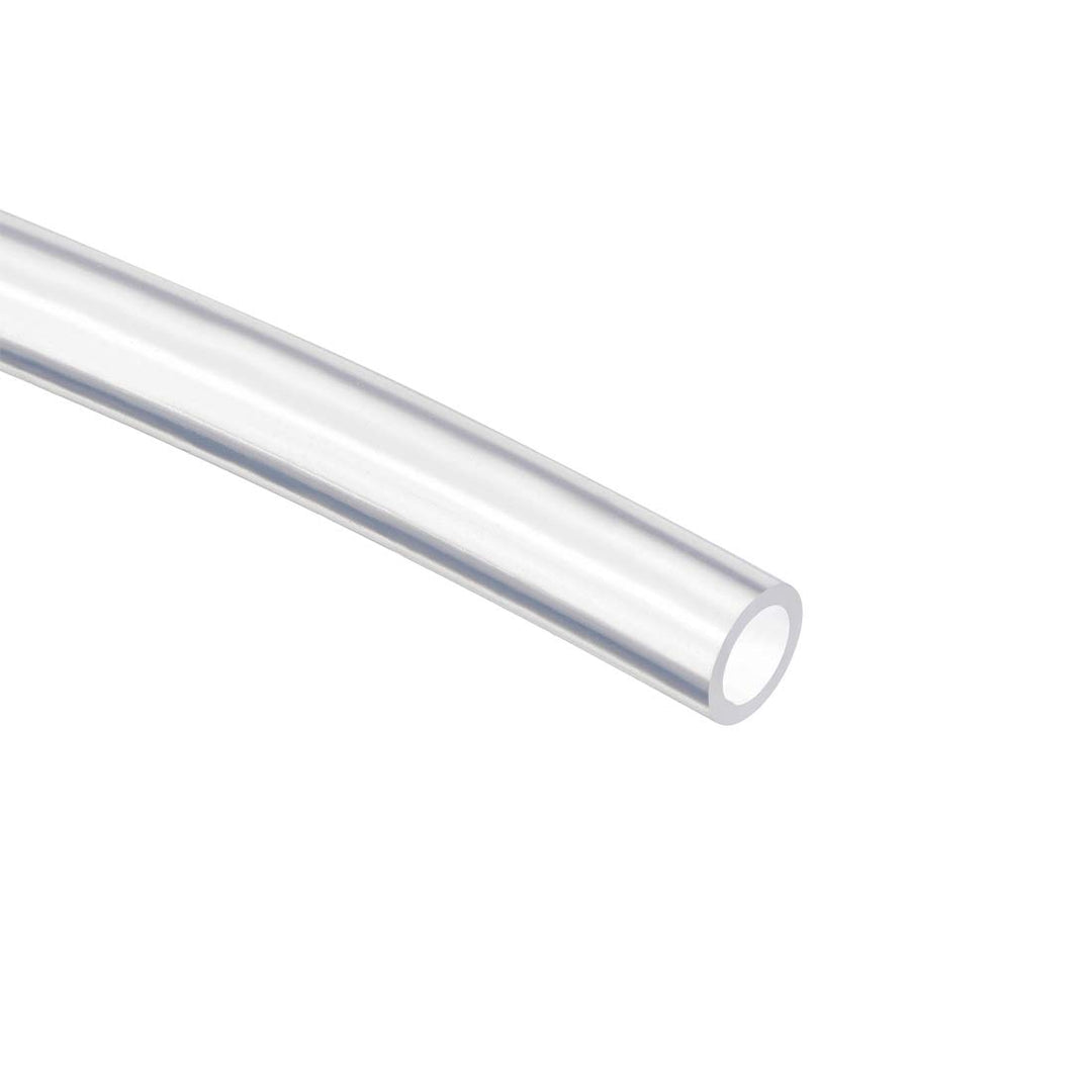 Silicone Tubing 5/32(4mm) ID x 1/4(6mm) OD 16ft 5m Flexible Silicone Rubber Tube Air Hose Water Pipe for Pump Transfer Clear