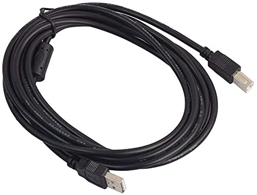 USB to Host Cable USB Cable Cord 10 Feet Compatible With Yamaha PSR-EW300,PSRE353,PSR-E363,PSR-EW410,PSR-E463,PSRE373,PSRE-343,PSRSX900,YPT260,YPT270,YPT360,P71,NP12,P45,P125 Portable Piano Keyboard