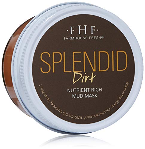 Splendid Dirt Nutrient-Rich Mud Mask , 3.2 Fl Oz (Pack of 1)