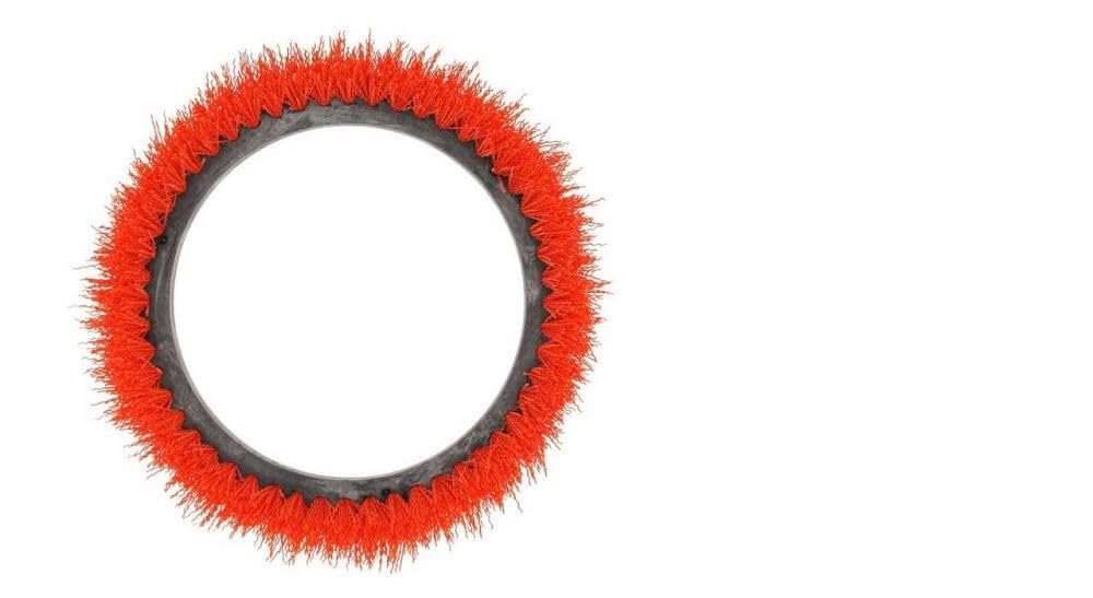 Commercial Orange Tile &amp; Resilient Floor Scrub Brush for Orbiter Floor Machine ORB550MC, 237047, Orange (Bottom color may vary)