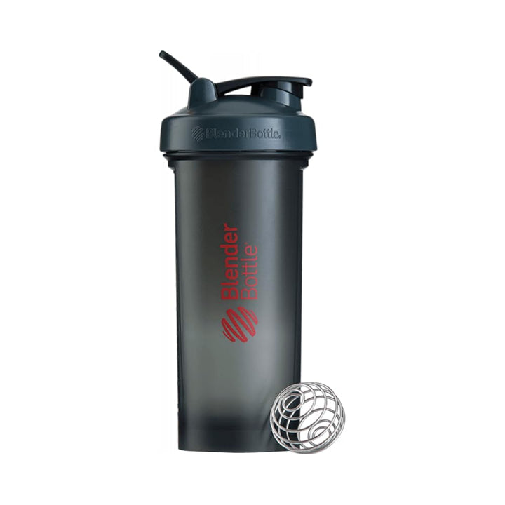 BlenderBottle Pro45 Extra Large Shaker Bottle, Grey/Red