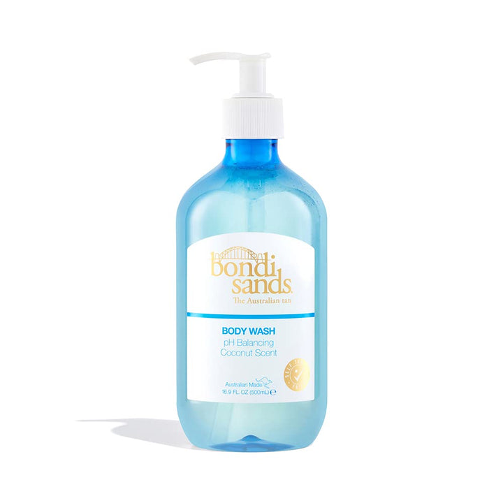Body Wash | pH Balanced Formula Helps Prolong Your Tan and Gently Cleanses + Softens with Aloe Vera and Coconut | 17 Oz/500 mLââ‚¬¦