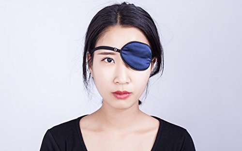 Adults Eye Patch Silk Single Eye Mask Amblyopia Correct