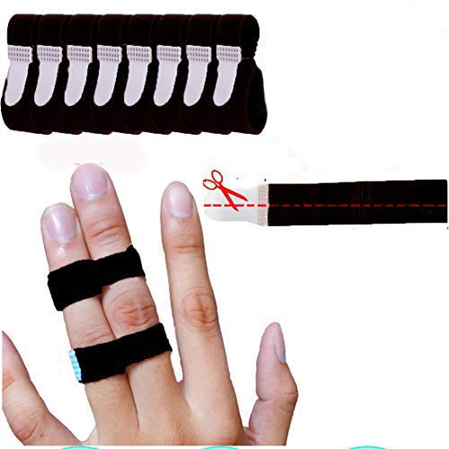 Mcvcoyh Finger Buddy Loops Wraps to Treat Broken Finger