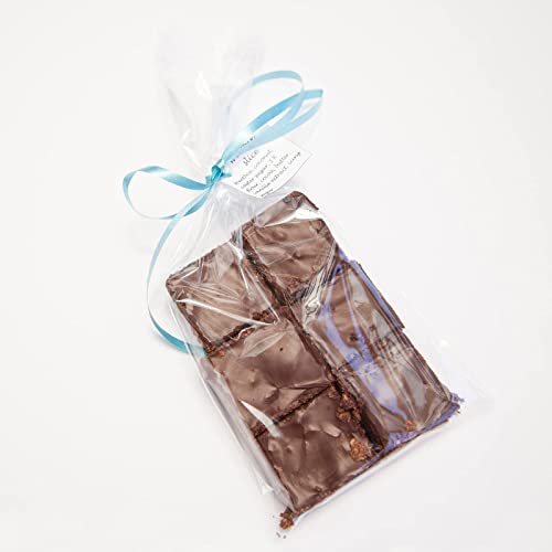 Morepack Cello Cellophane Treat Bags,200 Pieces 7x13 In