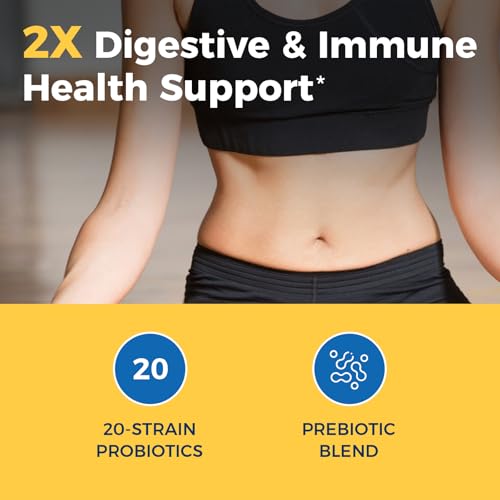NewRhythm Probiotics 50 Billion CFU 20 Strains, 60 Vegg