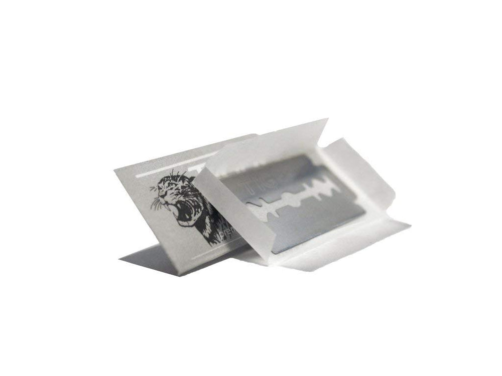 100 Tiger Platinum Double Edge Razor Blades
