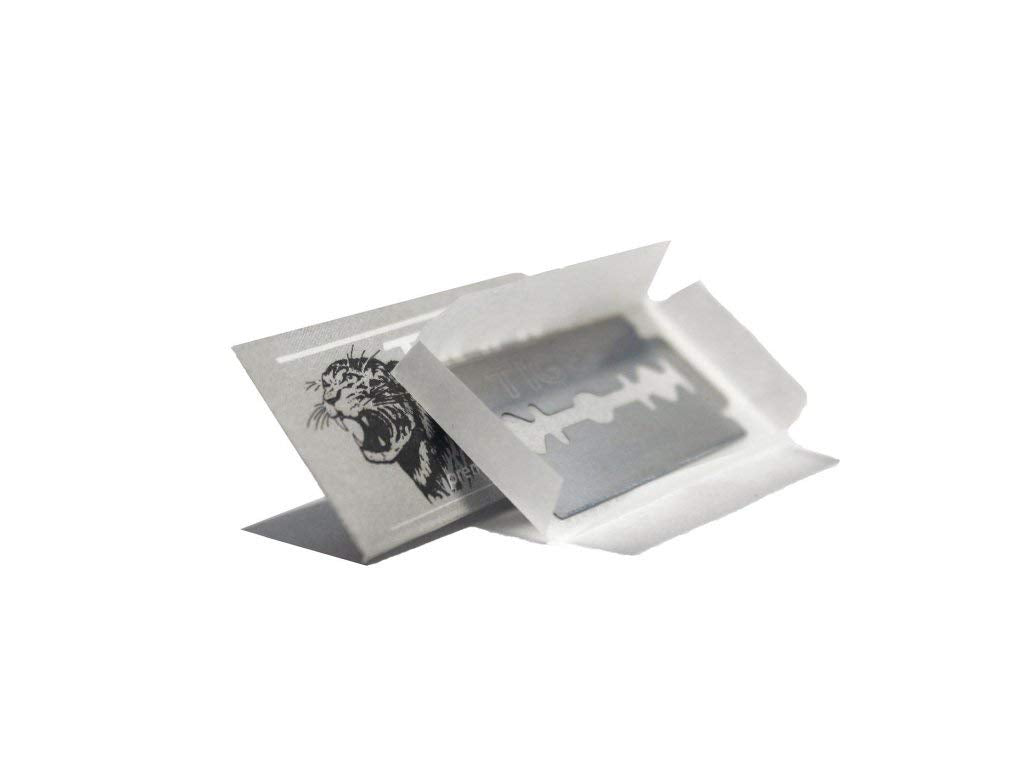 100 Tiger Platinum Double Edge Razor Blades