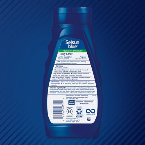 Moisturizing Antidandruff Shampoo, Maximum Strength Scalp Treatment With Selenium Sulfide, 11 fl. oz.