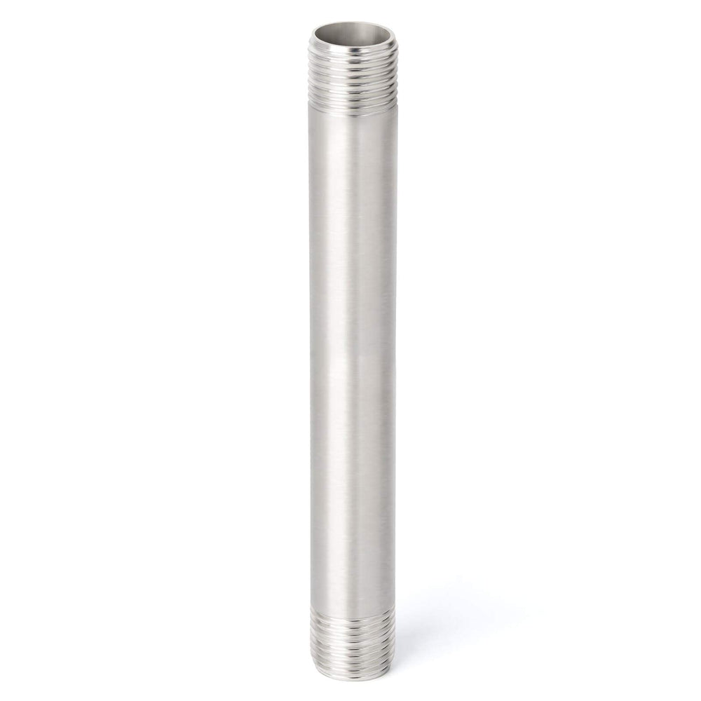 TAISHER 2PCS Stainless Steel Pipe Fittings, 1 NPT x 1 N