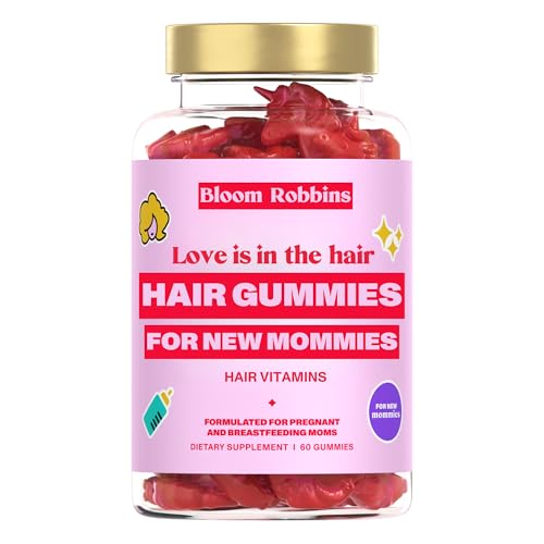 Hair Gummy Prenatal Vitamins for Women Pregnancy with Vitamin B6 - Pre Natal Multivitamin for Women & Folic Acid - 60 Prenatal Hair Gummies with Folic Acid (1Pack)