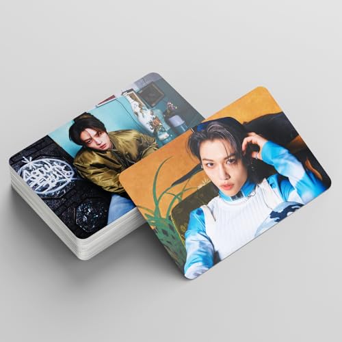 55 PCS Stray Kids LOMO Cards NO EASY Album Photo Cards New Album Postcards Stray Kids Album noeasy Cards Gift for Fans Daughter