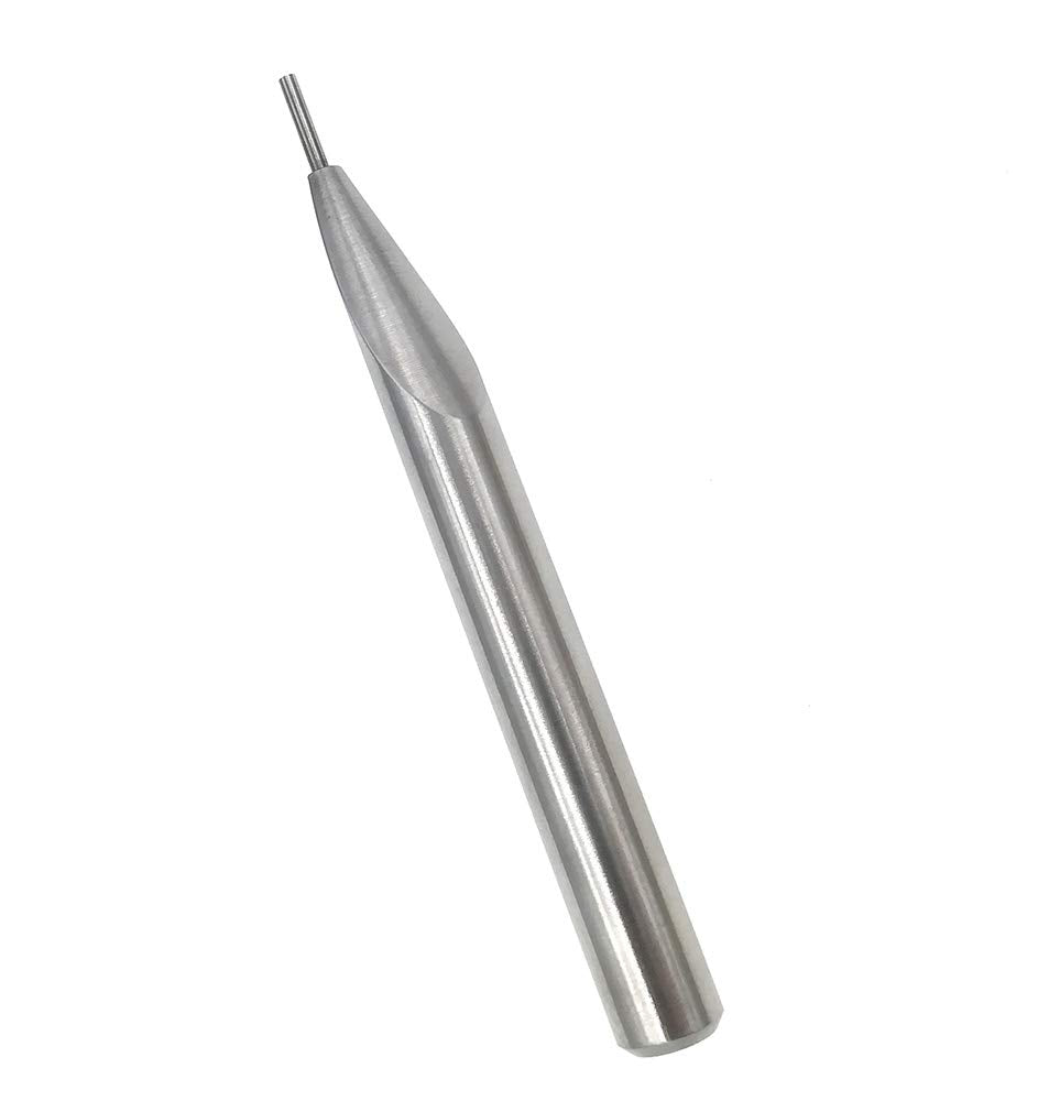 Cylindrical Pin Probe Insert 1.5mm Diameter Tungsten Carbide Tip 8mm Diameter Shank 80mm Length for Height Gauge (1.5mm Diameter tip)