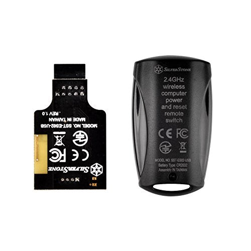 2.4G Wireless Remote Computer Power/Reset Switch, USB 2.0 9-pin Interface ES02-USB Components Other