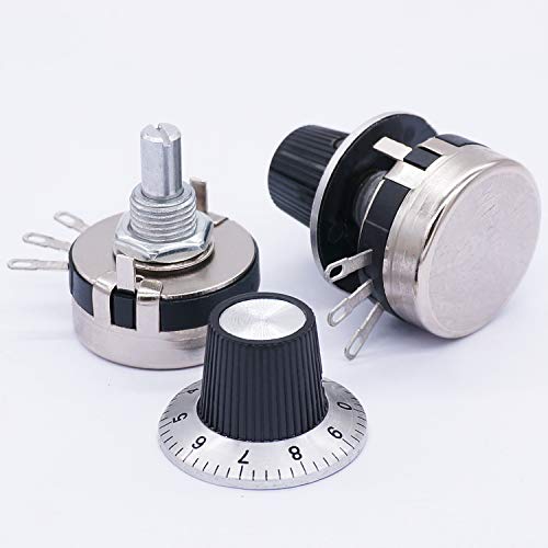 TWTADE / 2pcs Single Turn Rotary Carbon Linear Variable
