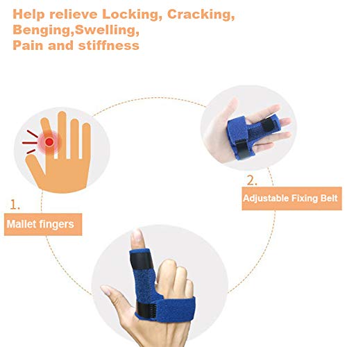 Trigger Finger Splint, Finger Knuckle Support Brace, Ad
