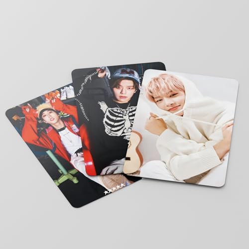 55 PCS Stray Kids LOMO Cards NO EASY Album Photo Cards New Album Postcards Stray Kids Album noeasy Cards Gift for Fans Daughter