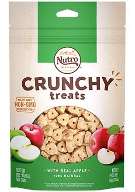 All Natural Crunchy Training Treats For Dogs 3 Flavor Variety Bundle: (1) Peanut Butter, (1) Mixed Berries, and (1) Apple, 10 Oz. Ea. (3 Bags Total)
