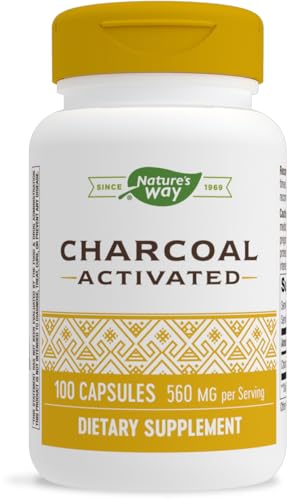 Nature&#39;s Way Activated Charcoal Supplement Glut
