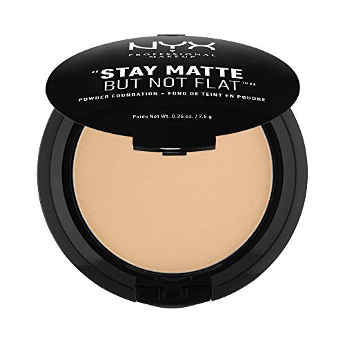Stay Matte But Not Flat Powder Foundation, Warm Beige