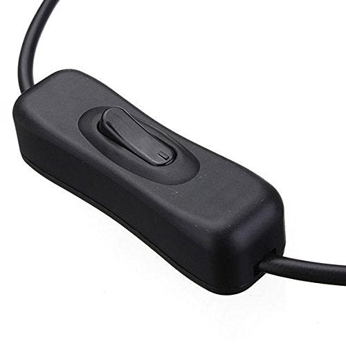 4pcs LED Strip Light Inline On/Off Switch Cable DC Jack 5.5x2.1mm Male to Female Connector, DC Jack Switch, LED Tape Connector, 12V Inline Rocker Switch DC Power Adapter Connector, 12inch