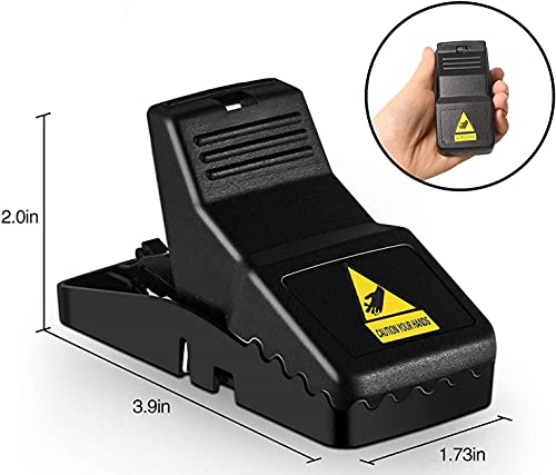 Mouse Traps, Mice Traps for House, Small Mice Trap Indoor Quick Effective Sanitary Safe Mousetrap Catcher for Family and Pet - 6 Pack, (M01-6Pack)