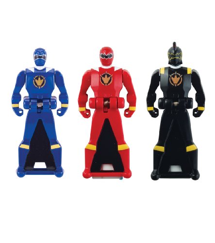 Super Megaforce - Dino Thunder Legendary Ranger Key Pack, Red/Blue/Black