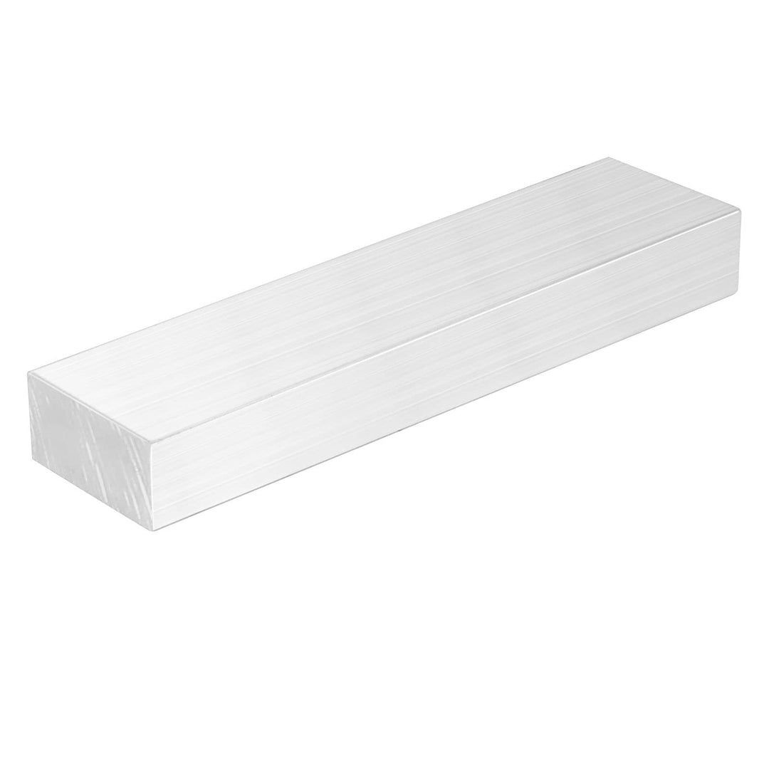 3 PCS 1 x 2 Inch Aluminum Bar, 8 Inch Long +0/-.05 Inch Aluminum 6061 Flat Bar Block Solid Mill Stock, General Purpose Aluminum Tooling Flat Bar Stock for Milling Lathe Work, 25 x 50 x 200MM