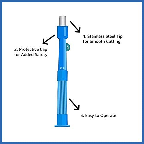 MedBlades Box of 10 Disposable Biopsy Punch, Sterile Bi