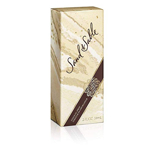Sand &amp; Sable Cologne Spray, Vegan Formula, Perfume, Irresistible Sweet Flower Notes, 2oz