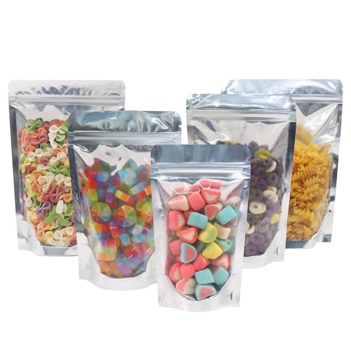 SumDirect Reusable Aluminium Foil Zip Lock Stand Up Foo