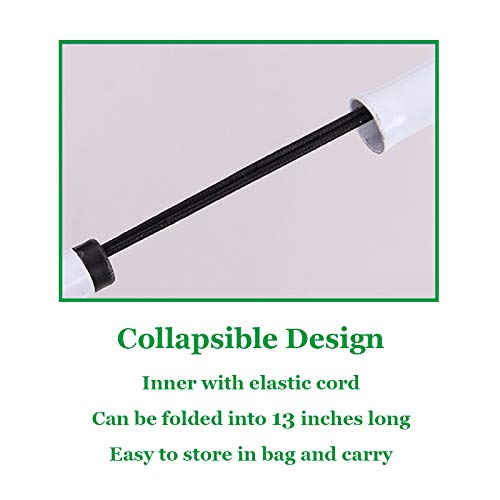 Folding Cane Blind Stick Walking Cane White for The Bli