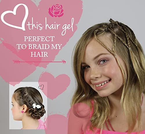 Hair Gel for Kids | Light Hold | Chemical Free | Made with Organic Aloe Vera and Vitamins | Safe on Babies, Toddlers, Men and Women | Always Paraben, Sulfate &amp; Fragrance Free | Made in USA (1 Unit)