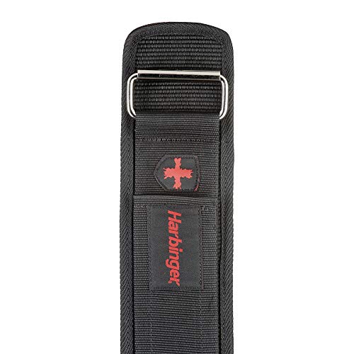 4-Inch Nylon Weightlifting Belt, Small,Black