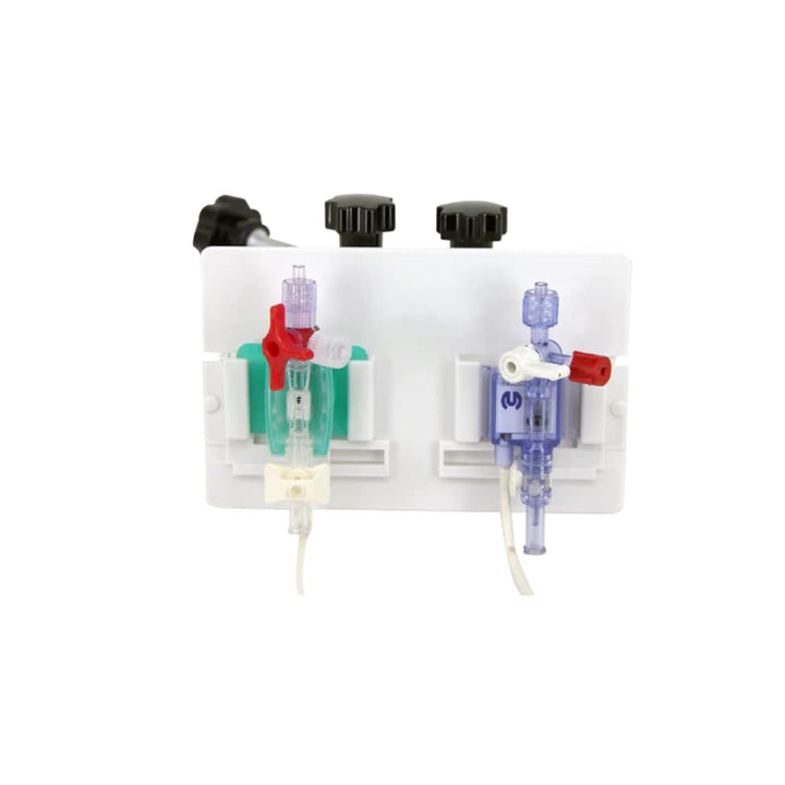 AHS American Hospital Supply Transducer Holder for IV Pole | Holds 3 Transducers (Universal Compatibility - Fits Most Transducers)